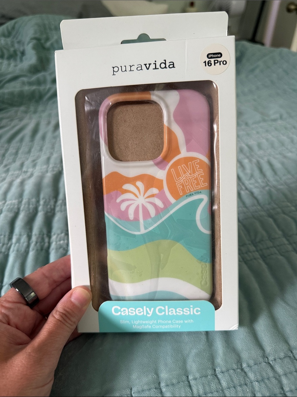 Pura Vida x Casely Classic iPhone 16 Pro Case - Tropical Dreams